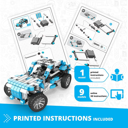 ENGINO- Inventor STEM Toys, Robotorized GinoBot, Construction Toys for Kids 9+, STEM Building Toys, STEM Projects, Gifts for Boys & Girls