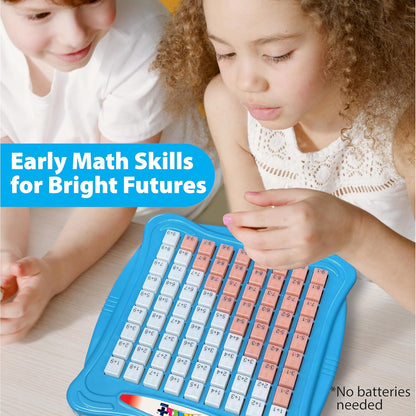 Small World Toys Multiplication Machine, Multiplication Game for Kids 3+, Kindergarten Math Learning & Education Toys, Montessori Math Manipulatives for Home School Classroom, Kids Learning Gift