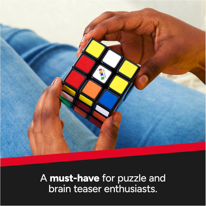 Rubik’s Cube, Pulse Cube, Light-Up Brain Teaser Puzzle for Speed Cubers, Solve the Puzzle Before the Lights Turn Off, Problem-Solving Brain Teaser & Fidget Toy for Adults, Teens, Kids Ages 8 & Up