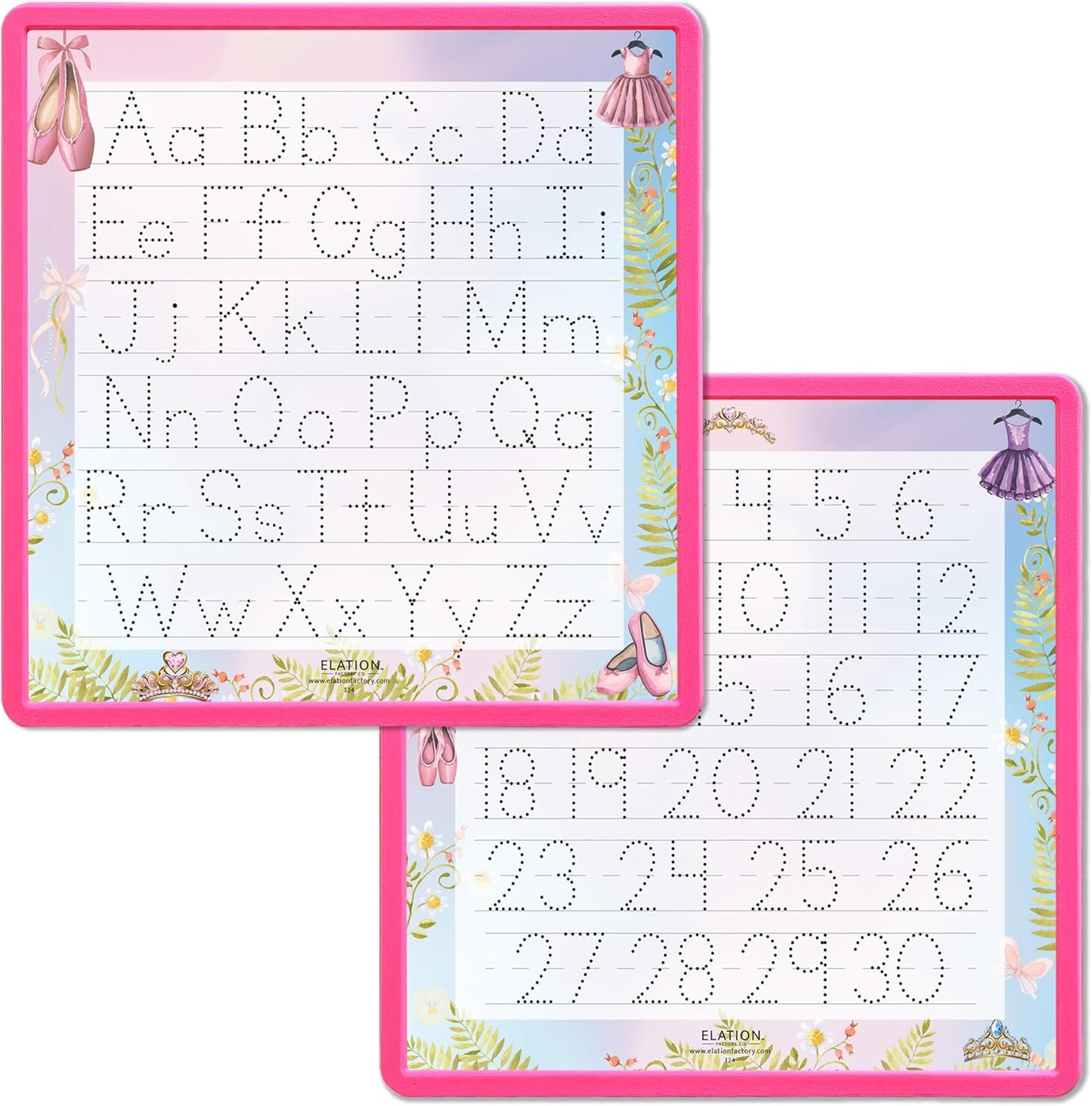 Kid's Name Tracing Board | Dry Erase Letter Tracing | Reusable Writing Practice Board | Personalized | Ballet Theme