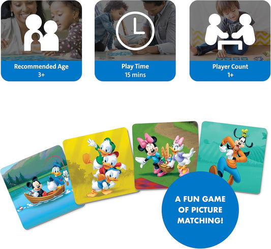 Wonder Forge Mickey Mouse Matching Game - Fun and Educational Disney Memory Card Game for Toddlers, Kids, Boys and Girls Ages 3-5 - Develops Focus, Analysis, and Learning Skills