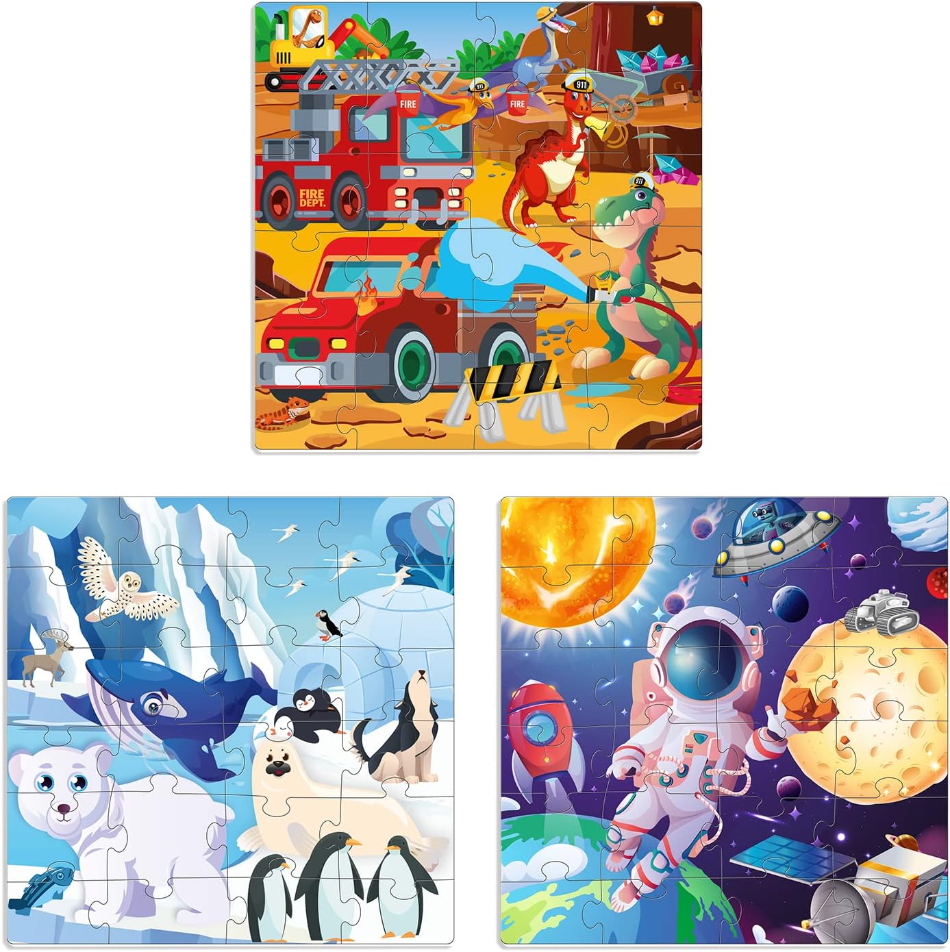 QUOKKA Travel Magnetic Puzzles for Toddlers 1-3 – 20+Pcs Farm Toy Game with Extra-Long Play Book – Fun Travel Game for Kids Ages 3-5 – Strong Magnets for Car Activities – Fun Toddler Puzzle Ages 2-4