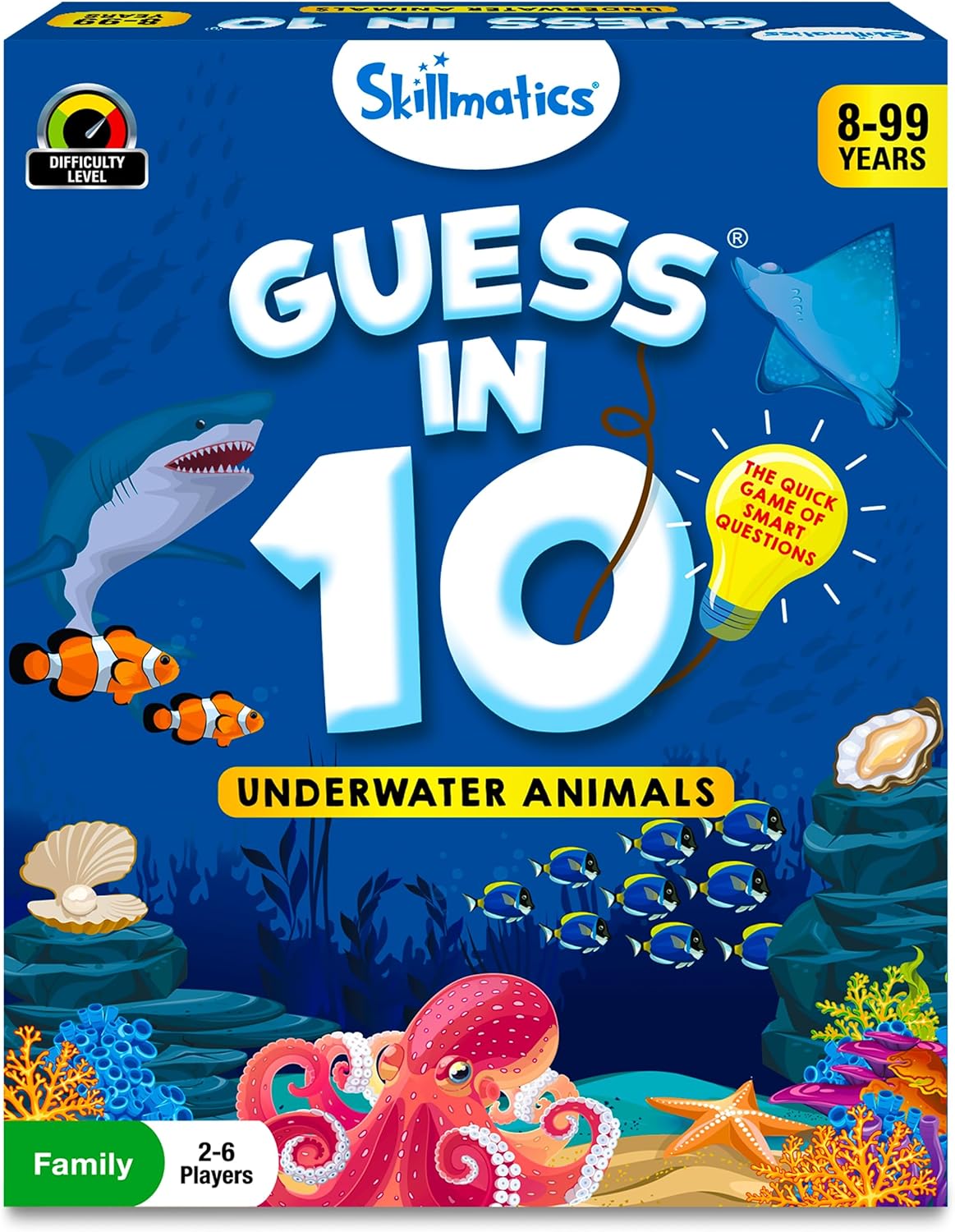 Skillmatics Guess in 10 NASA Space, Perfect for Boys, Girls, Kids & Families Who Love Card Games, Educational Toys, Travel Games, Gifts for Ages 8, 9, 10 and Up