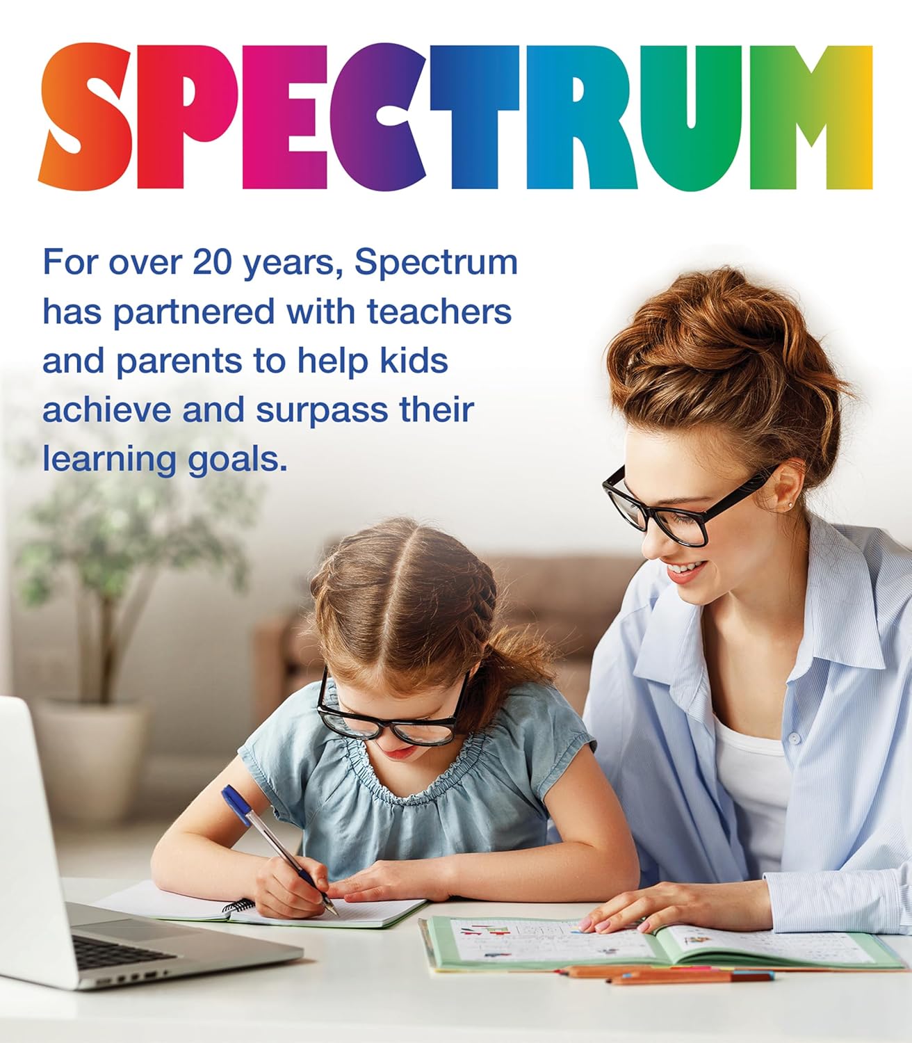 Spectrum 1st Grade Phonics Workbooks, Vowel, Consonant, and Ending Sounds and Pairs, Letters, Words, and Sentence Writing Practice, Classroom or Homeschool Curriculum