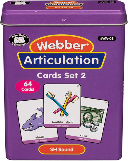 Super Duper Publications | Articulation SH Sound Fun Deck | Vocabulary and Language Development Flash Cards | Educational Learning Materials for Children