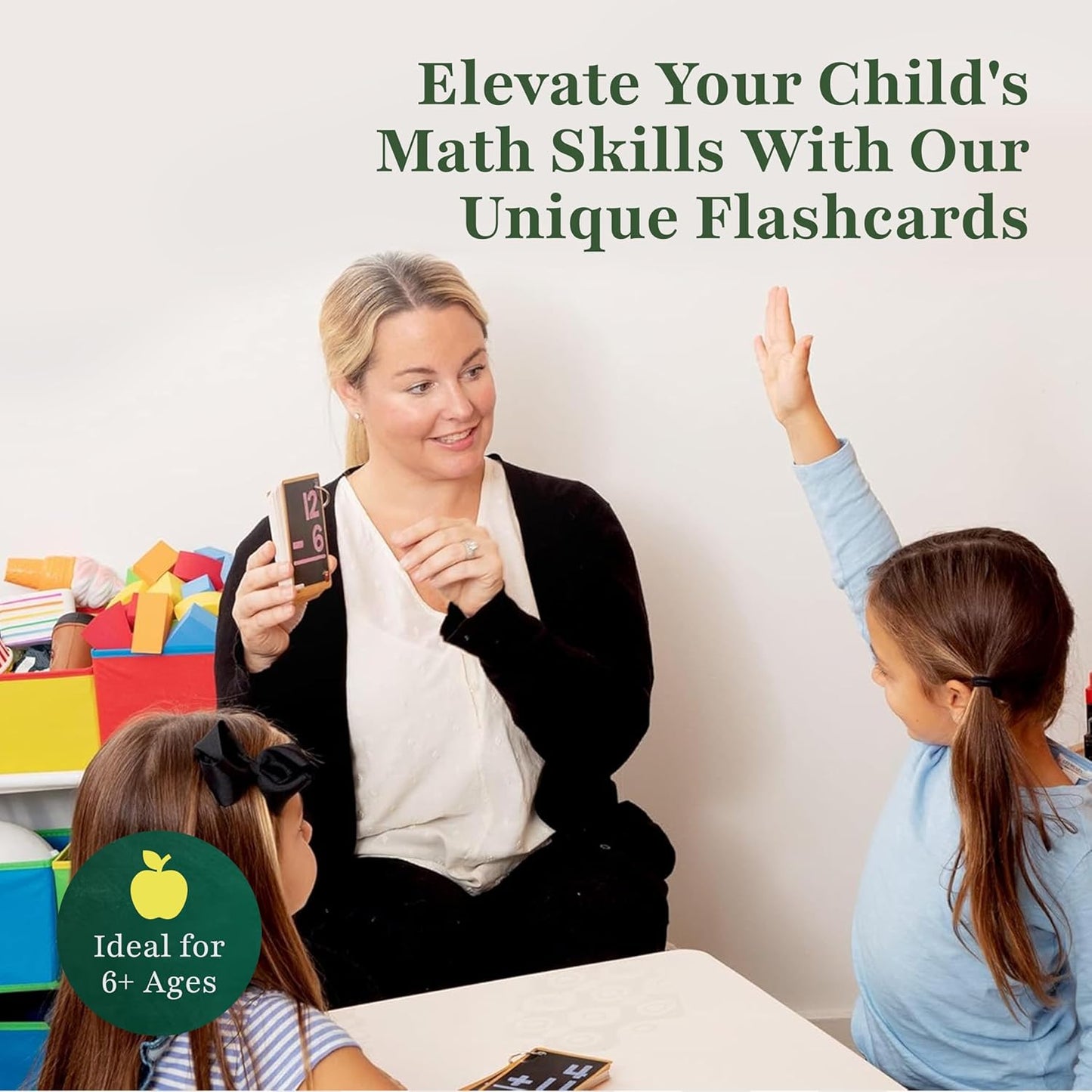 Star Right Education Addition Flash Cards, 0-12 (All Facts, 169 Cards) with 2 Rings - Addition Flashcards