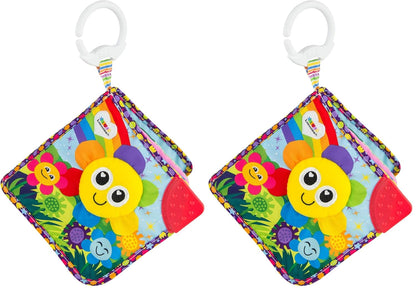 Lamaze Fun with Colors Soft Baby Book - High Contrast Baby Book with Crinkly Cloth Pages - Sensory Books for Babies Ages 6 Months and Up