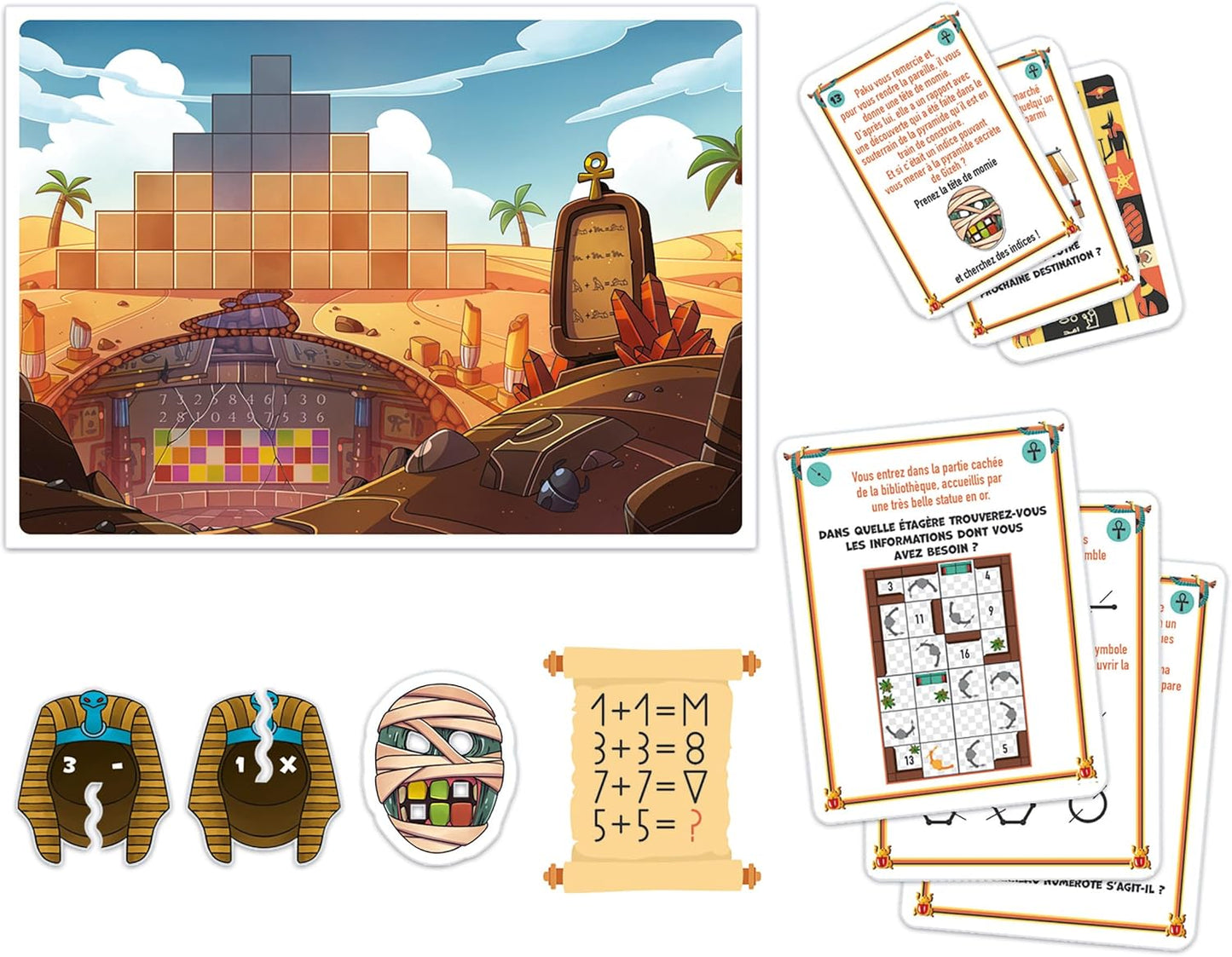 Clementoni - Escape Game - Un Voyage À Travers le Temps - Jeu de Société et de Logique Pour Toute la Famille - Énigmes à Résoudre - À partir de 8 Ans - 1 à 6 Joueurs - Français - 52814