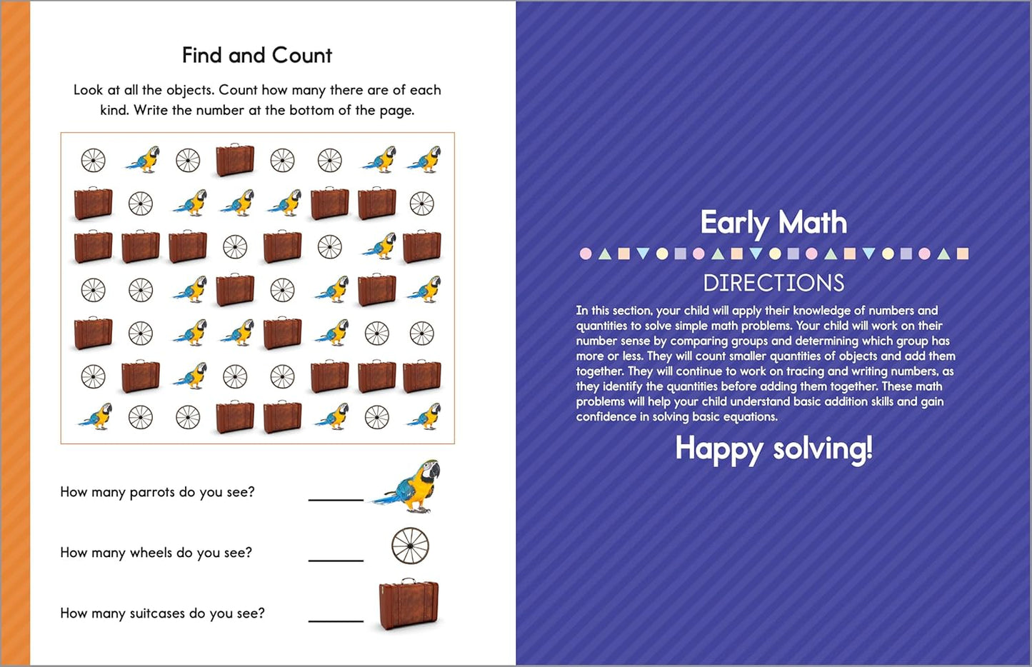 My First Learn-to-Count Workbook: Practice for Kids with Pen Control, Counting Skills, Numbers, and More! (My First Preschool Skills Workbooks)