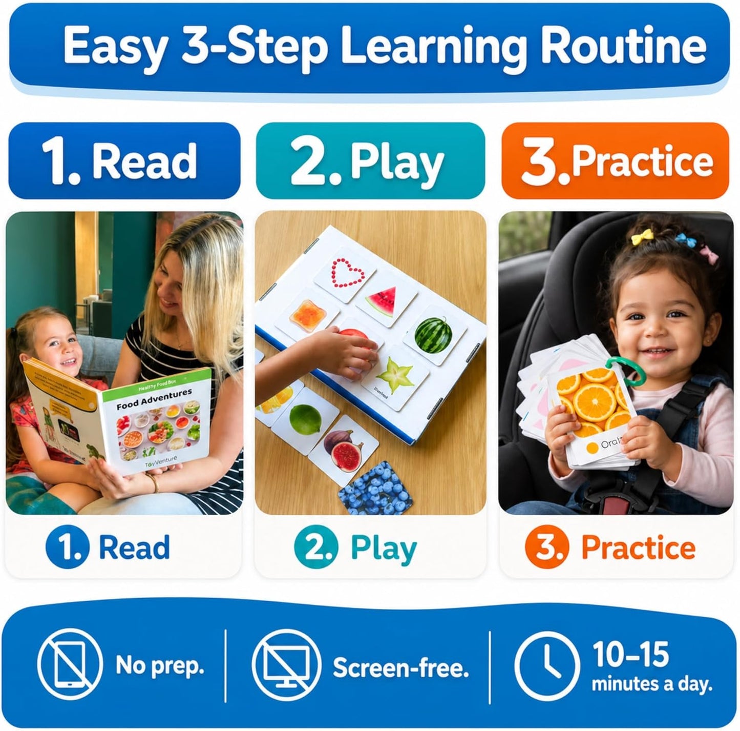 Preschool Montessori Learning Kit With Busy Book For Toddlers 1-3- Baby Flash Cards - Quiet Activity Books - Puzzles Ages 2-4 - Flashcards 3-5 Years - 1 Year Old Boy Gifts -1st Birthday Toys For Girls