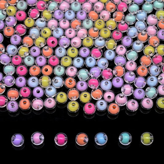 200g+ Candy Bulk Assorted Cute Kandi Beads for Jewelry Making, Bracelet Making Kit, Craft Supplies Charm Beads(Mixed II)