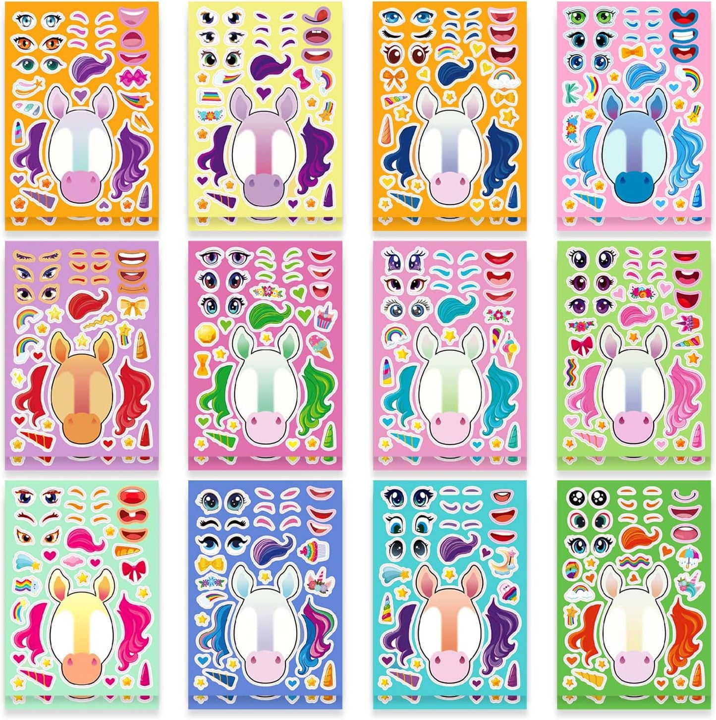 24-Sheet Make Your Own Science Sticker Kit | Microscope, DNA & Scientist Designs - Reusable Educational Decor for Classrooms & Kids Rooms