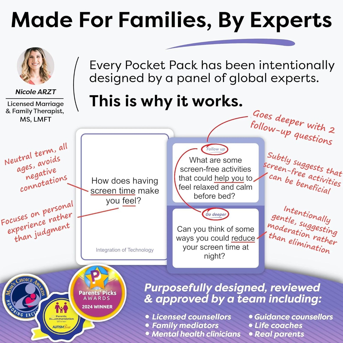 TALKING POINT CARDS 189 Engaging Prompts for Kids and Parents – Conversations to Relax, Reflect, and Connect Before Bedtime or After Busy Days – Mindfulness and Calm-Down Game for Families