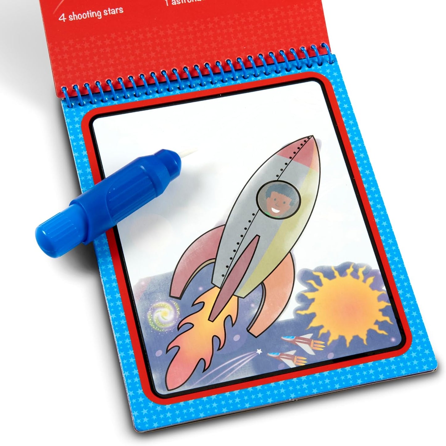 Melissa & Doug On The Go Water Wow! Mess Free Coloring Book, Reusable Water-Reveal Activity Pad, Vehicles, Travel Toys, Party Favors, for Toddlers & Kids Ages 3+ - FSC Certified