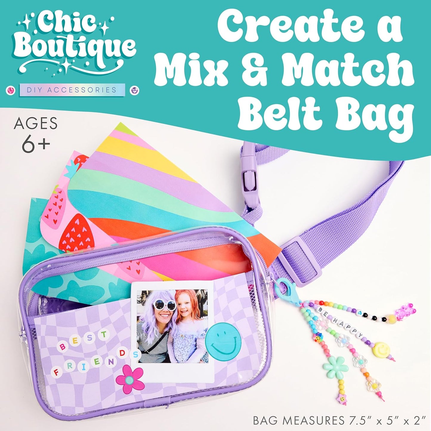 Creativity for Kids Chic Boutique: DIY Headbands Craft Kit - Create 5 Unique Designs for Girls | Spring Crafts (Ages 6+)