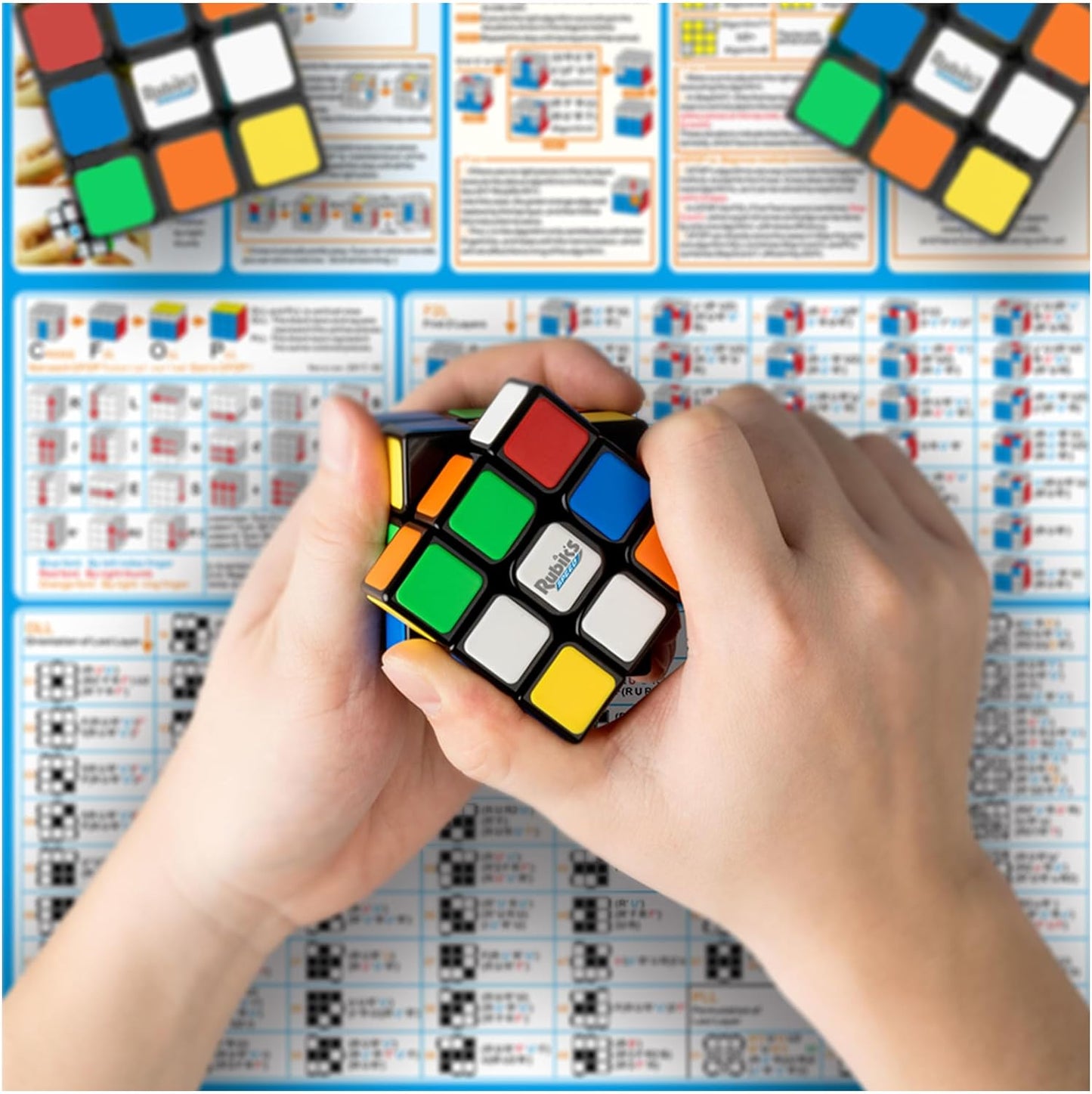 Rubik’s Cube, Special Retro 50th Anniversary Edition, Original 3x3 Cube Collectible & Desk Décor, Problem-Solving Brain Teaser, Fidget Toy, Sensory Puzzle for Adults, Teens, Kids, for Ages 8 & Up