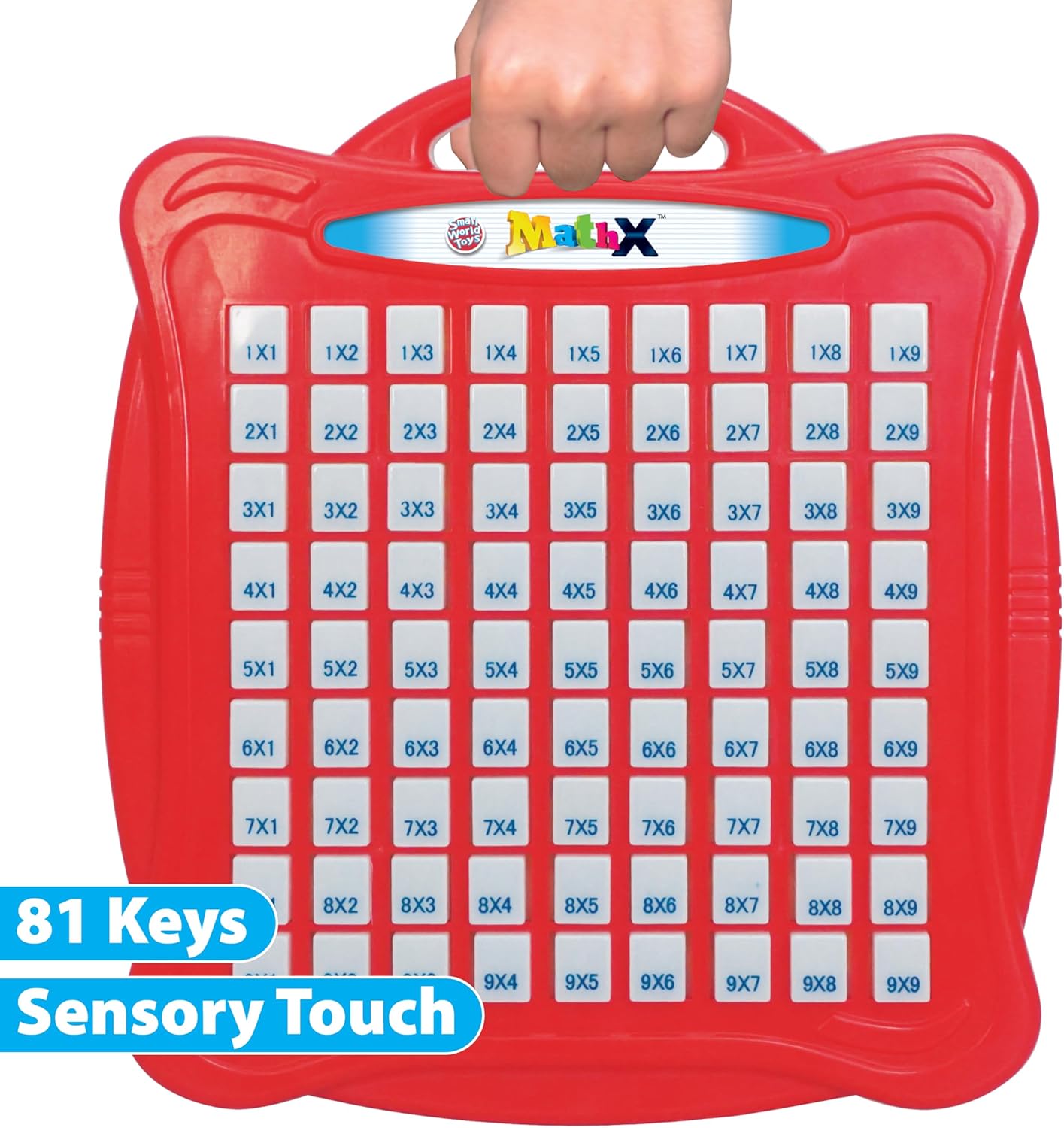 Small World Toys Multiplication Machine, Multiplication Game for Kids 3+, Kindergarten Math Learning & Education Toys, Montessori Math Manipulatives for Home School Classroom, Kids Learning Gift