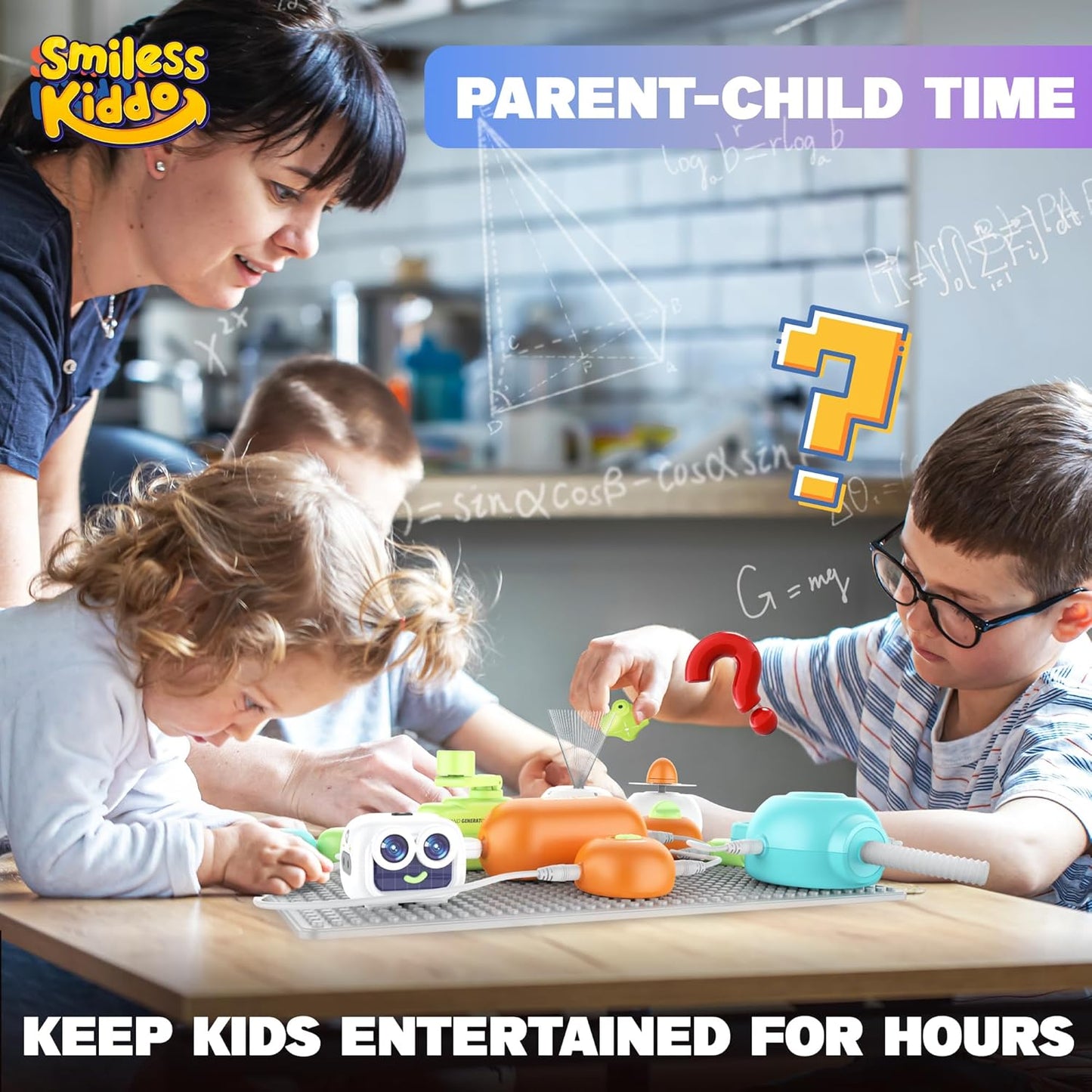 Science Kits for Kids - STEM Kits for Kid, Electronics Exploration Kit, Over 440 Projects, 16 Circuit Parts, STEM Toy Educational Gifts for Kids Boys Girls Ages 3 4 5 6 7 8 9 10 11 12