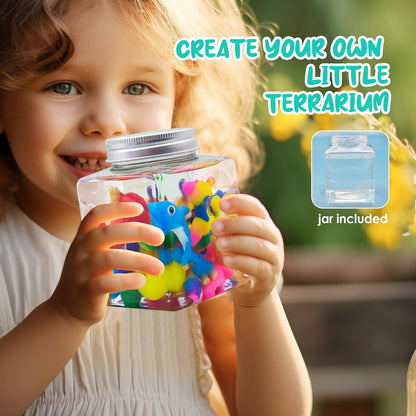 Sleepah Aqua Fairy Water Gel Kit for Kids Magic Water Elf Toy Make Your Own Squishies Craft Kits for Kids DIY Squishy Maker - Arts & Crafts for Kids Ages 5 6 7 8 9 - Gift Boys or Girls Kids Crafts