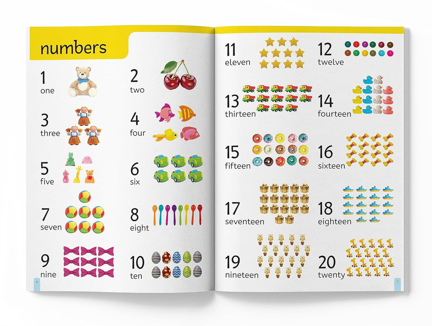 My First 1000 Words: Early Learning Picture Book to learn Alphabet, Numbers, Shapes and Colours, Transport, Birds and Animals, Professions, Opposite Words,