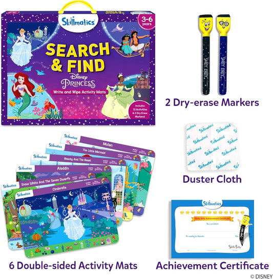 Skillmatics I Can Write PAW Patrol - Reusable Preschool Learning Activities, Educational Toy and Game, Back to School Supplies, Gifts for Students, Kids, Toddlers Ages 3, 4, 5, 6