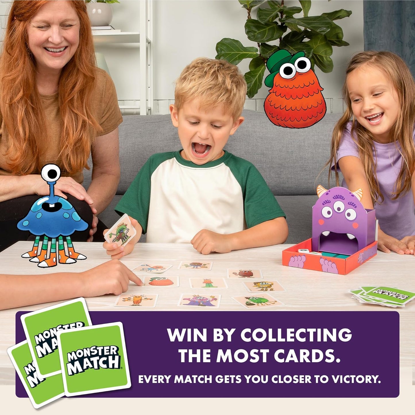 Exploding Kittens Monster Match – Matching Dice Game for Kids Ages 4+– 2-6 Players – Fun Family Game Night-Creative Kids Game