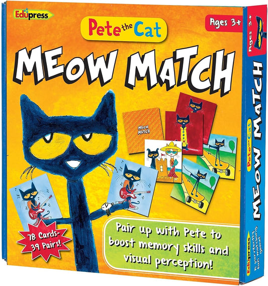 Edupress Pete the Cat Meow Match Game - 62075