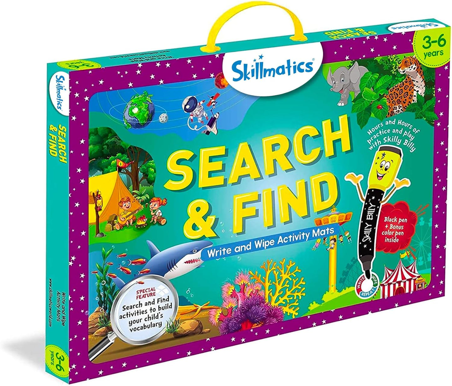 Skillmatics I Can Write PAW Patrol - Reusable Preschool Learning Activities, Educational Toy and Game, Back to School Supplies, Gifts for Students, Kids, Toddlers Ages 3, 4, 5, 6