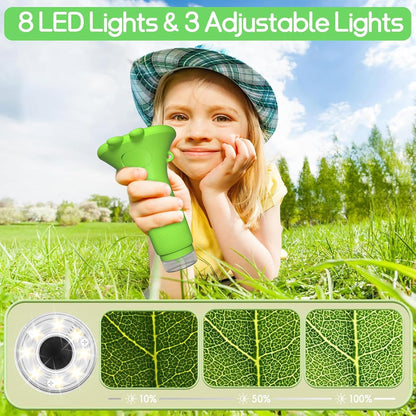 WINWEND Kids Microscope Pocket Microscope -1000X Portable Microscope for Kid | Photo and Video Mini Microscopes | 2'' Digital Little Scientist Microscopes for 3-10 Age Years Old Boys Girls Toys Gifts
