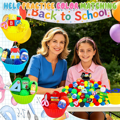 307 Pcs St. Patrick's Day Sensory Bin Filler Shamrock Fine Motor Sensory Bin Items Includes Pom Poms Irish Shamrock St. Patrick's Hat Resin Animals for Counting Sorting Training