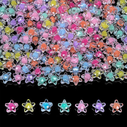 200g+ Candy Bulk Assorted Cute Kandi Beads for Jewelry Making, Bracelet Making Kit, Craft Supplies Charm Beads(Mixed II)