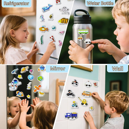 Reusable Sticker Books for Toddlers 1-3, Puffy Stickers Book for Kids Ages 2-4, Toddler Travel Activities Book Toy for Birthday Christmas - Christianity Jesus, Noah's Ark, Fairy Tales(3 Set)