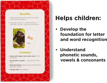 Award-Winning Flash Cards for Preschool & Kindergarten – 5-Deck Set, 180 Jumbo Cards – Learn Alphabet, Numbers, Colors, Shapes, First Words, Opposites & Rhyming – for Kids Ages 2–5