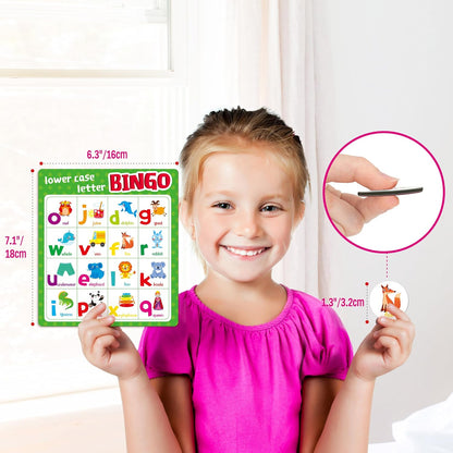 SpriteGru Multiplication & Division Bingo Game, 480 Math Problems, 2 Educational Math Board Game for Kindergarten and Preschool Kids 4-8, Perfect for Classroom & At Home (Up to 25 Players)
