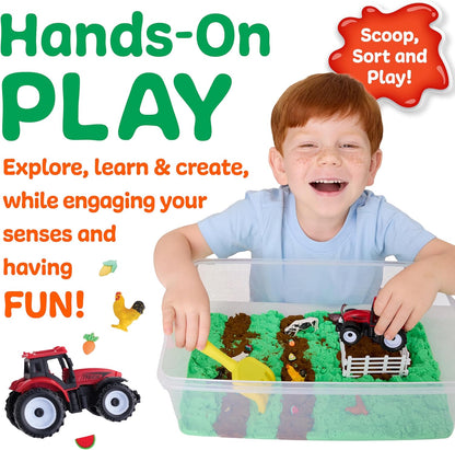 Creativity for Kids Sensory Bin: Dinosaur Dig - Toddler Sensory Toys, Sensory Bin Filler and Toddler Activities for Boys and Girls, Dinosaur Toys for Kids Ages 3-5+