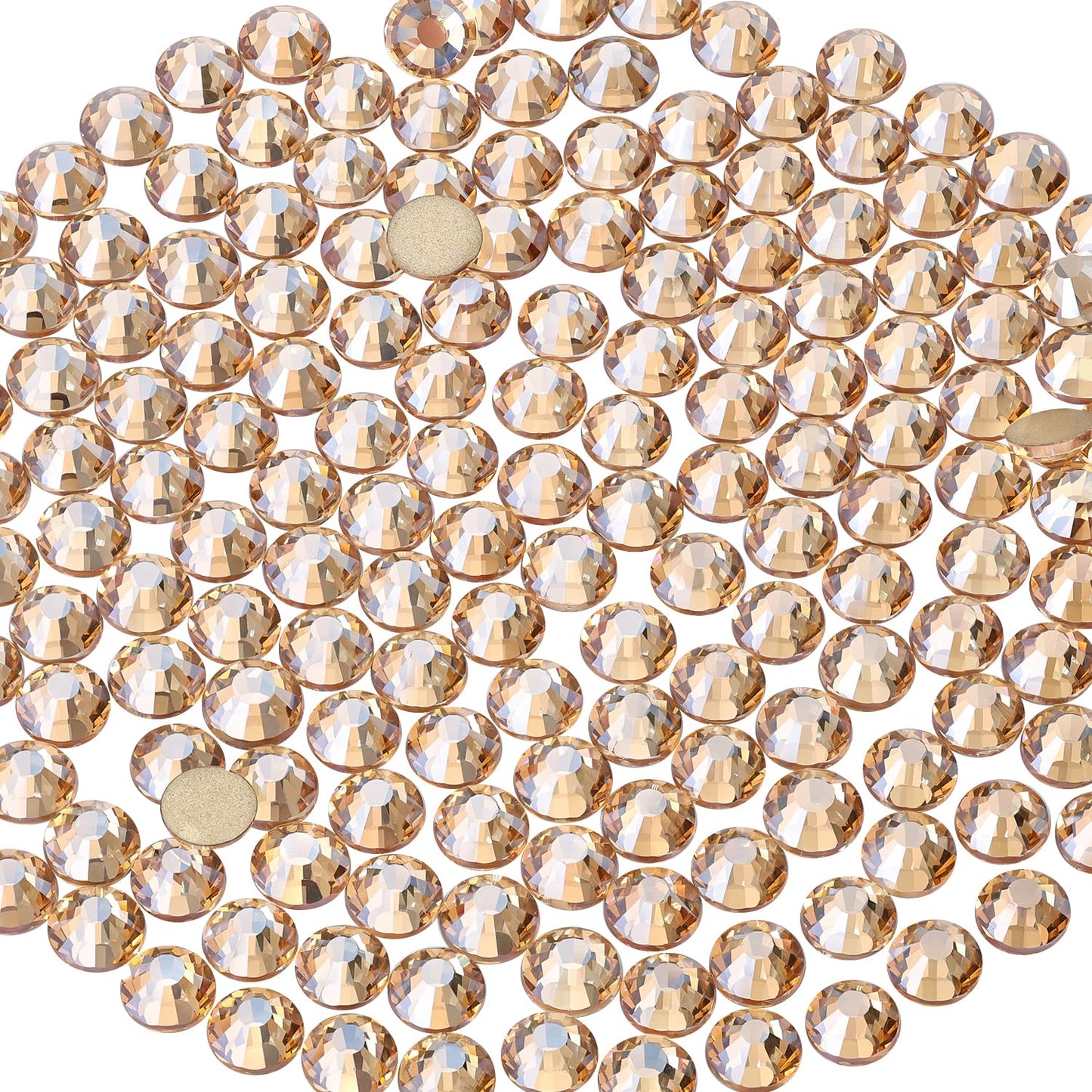 5000PCS SS6/2mm Glass Crystal Rhinestones (Clear), Bedazzling Flatback Rhinestones for Crafting DIY Crafts Nail Art Makeup Decoration, Gems Diamond Charms for Tumbler Shoes Clothing Mug