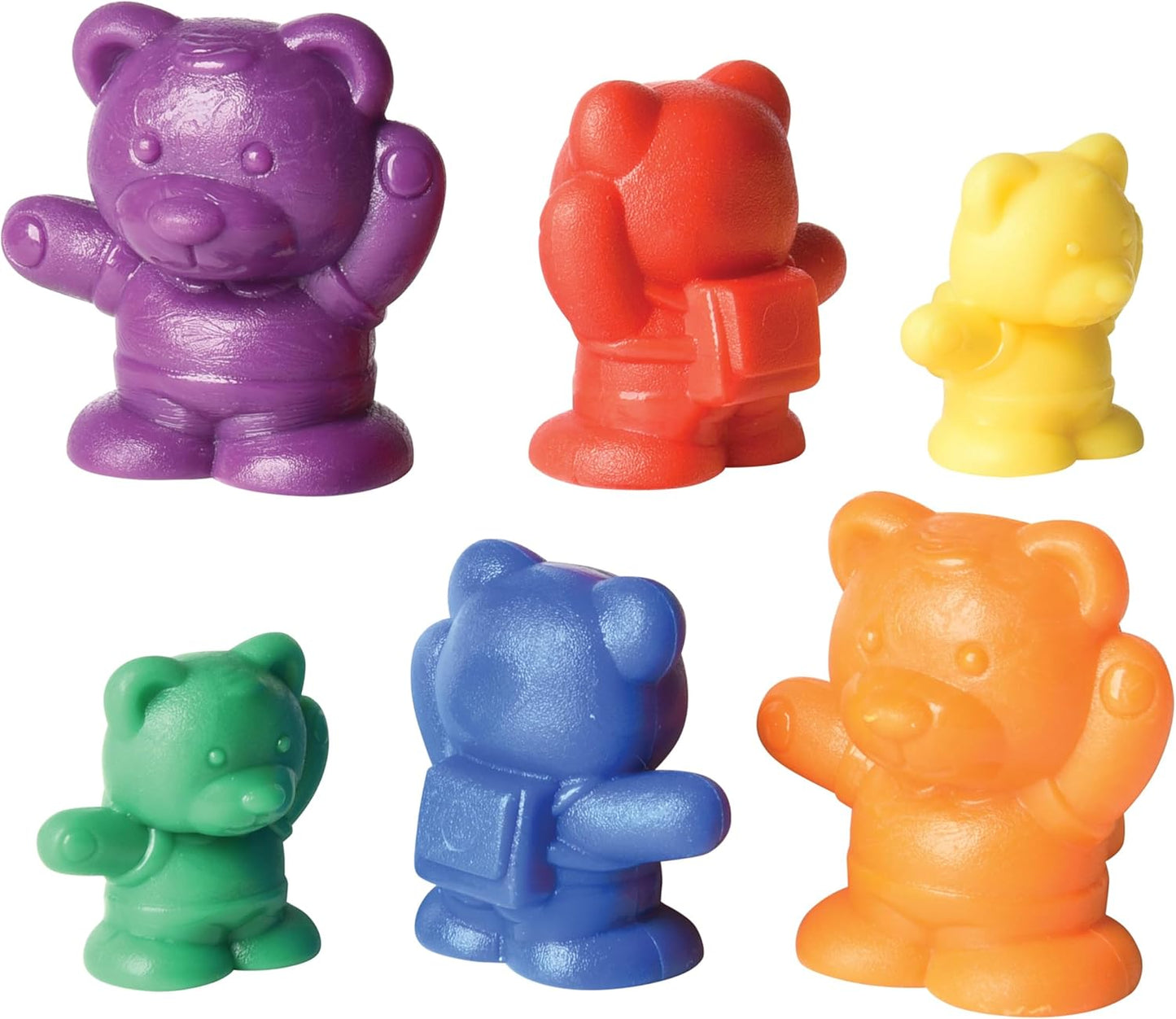 Bear Counters – 96-Piece Early Math Manipulative Set for Counting, Sorting, Patterns, Fine Motor Skills & Special Needs Learning