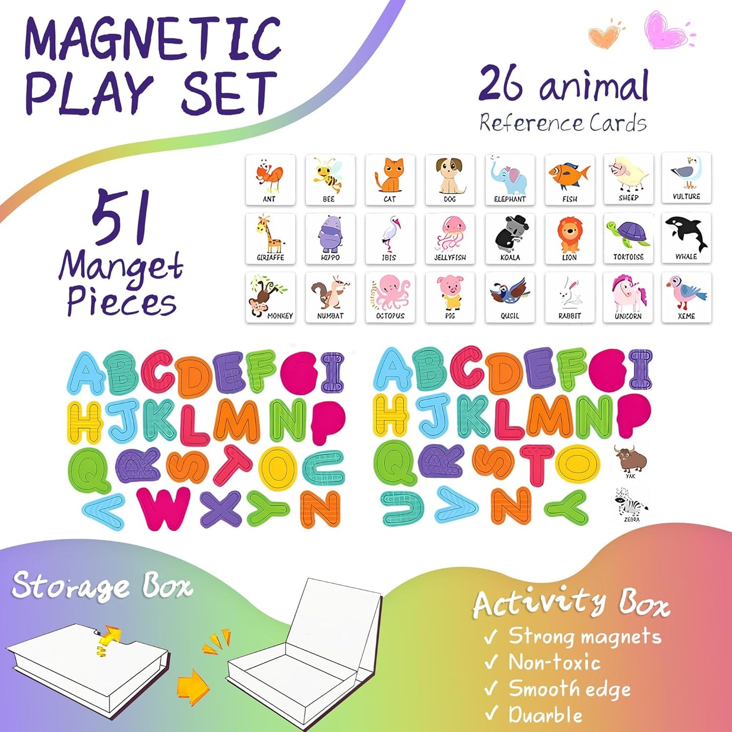 Marble Run for Kids, Vertical Magnetic Marble Maze Track with Doodle Board & Residue-Free Nano-Adhesive, STEM Explorers Brain Teaser Toy for Boys Girls Ages 3-12, Creative Thinking Games Gifts