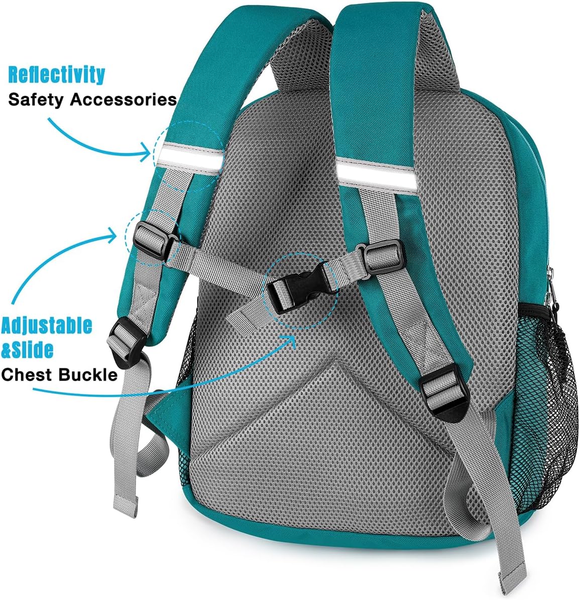 STEAMEDBUN Toddler Backpack Leash for 1-3: Backpack with Leash for Boys Girls - Anti-Lost Harness Backpack for Walking