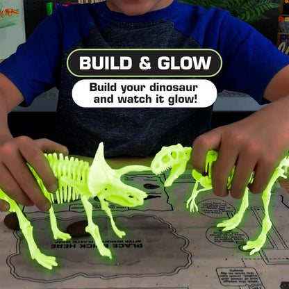 ArtSkills Epic Lab Dinosaur Fossil Digging Kit for Kids, Glow in the Dark Dinosaur Bones for Kids to Dig Up, Gifts for Boys 8-12