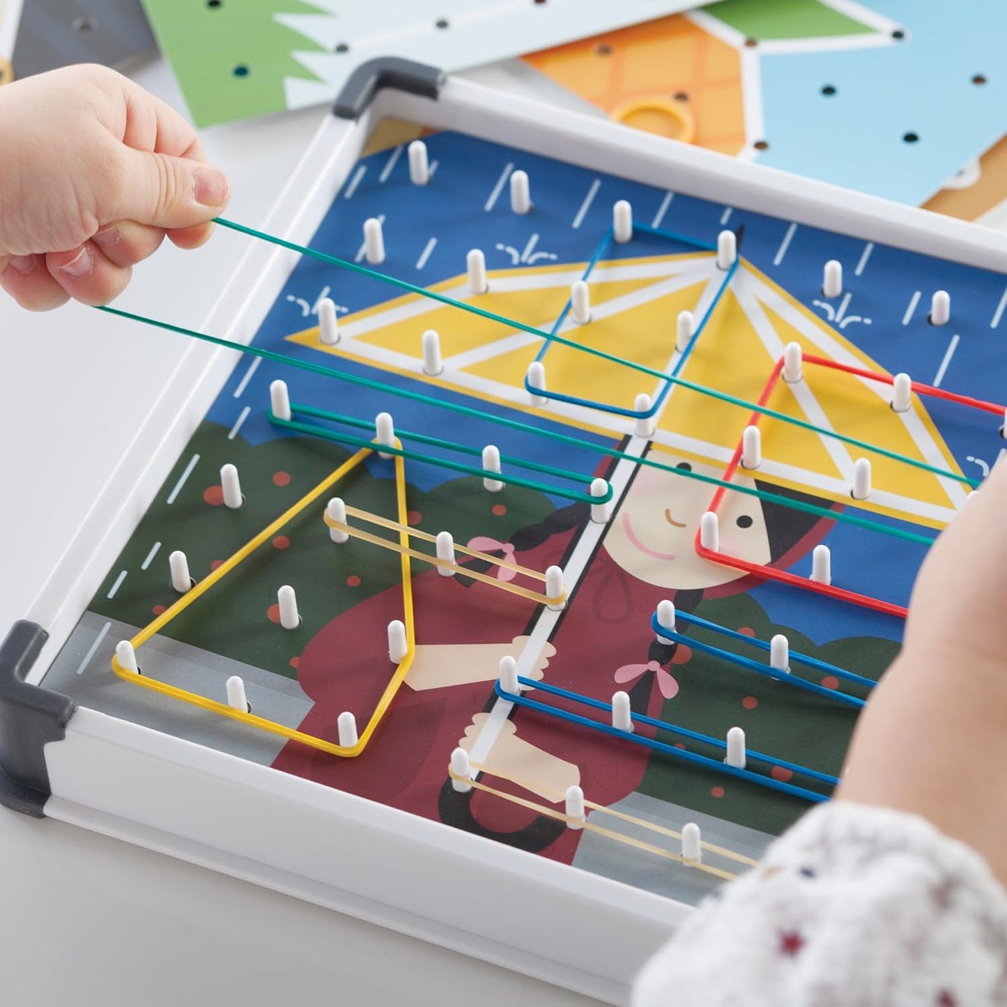 Guidecraft- Geo Boards, Multicolour (1)