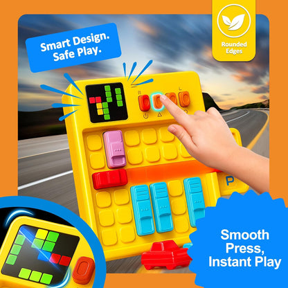 1500 Levels Intelligent Car Maze Game Huarong Road Escape Puzzle Desktop Brick Game Machine Logic Parking Blocks Kids Toy Gift