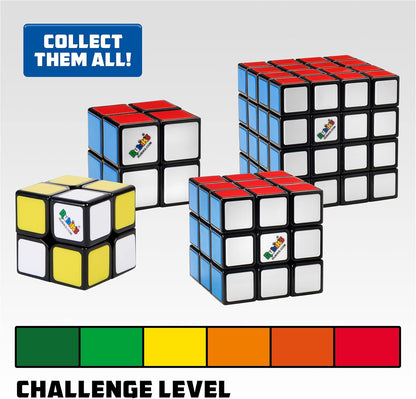 Rubik’s Cube, Connector Snake, Two-Pack Cubes 3D Puzzle Game Stress Relief Fidget Toy, Classic Color-Matching Puzzle, Problem-Solving Brain Teaser, for Adults, Teens, Kids Ages 8 & Up