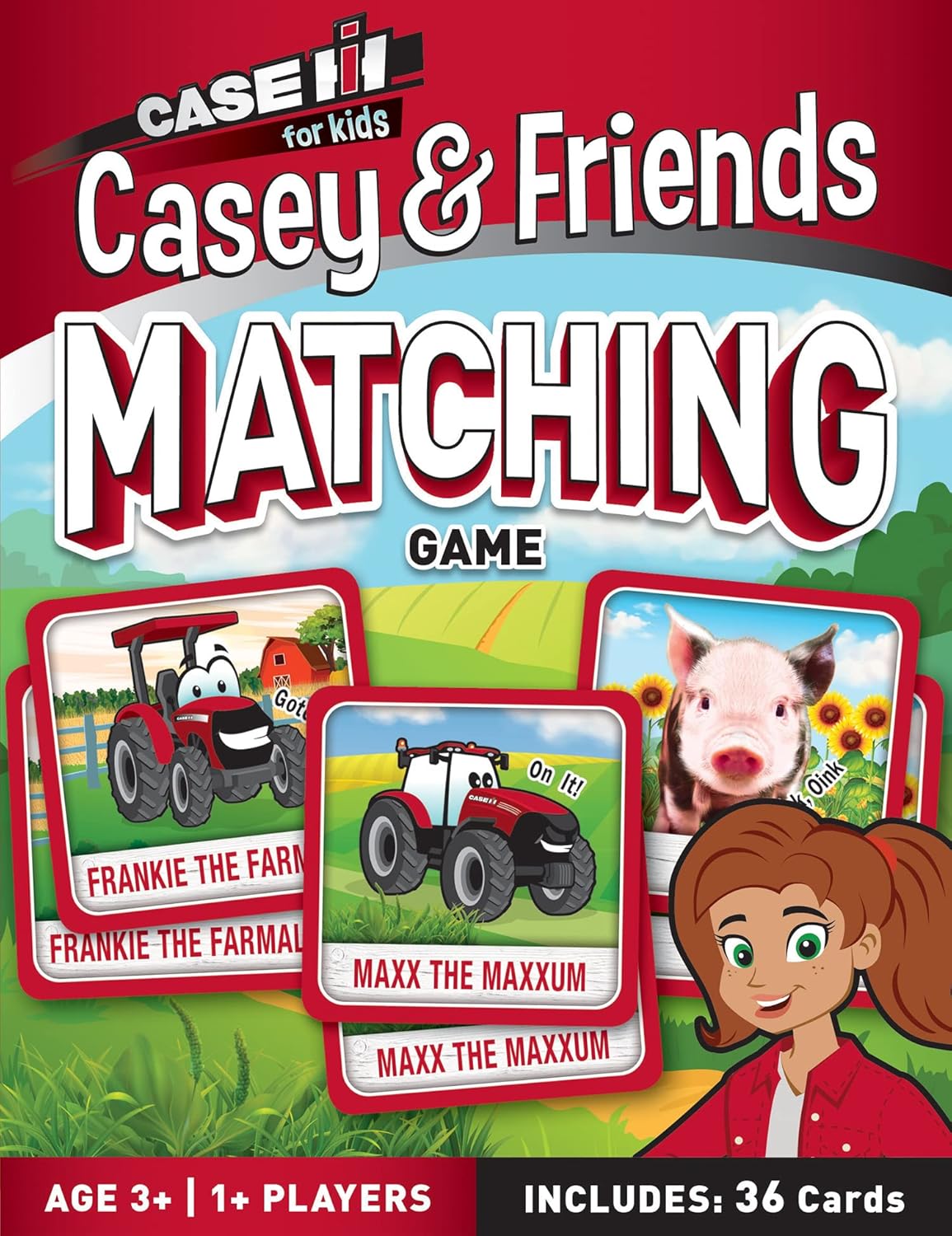 MasterPieces Officially Licensed CAT Picture Matching Card Game for Kids and Families