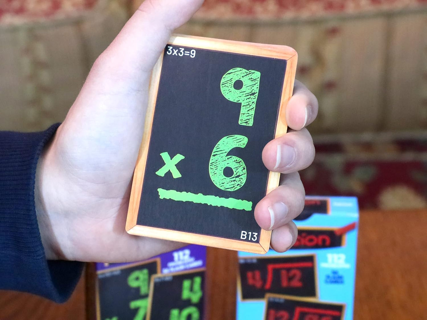 Regal Games Math Flash Cards for Multiplication & Division - 1st, 2nd, 3rd Grade & More - Flash Cards Math for Kids (112 Cards - 2 Packs)