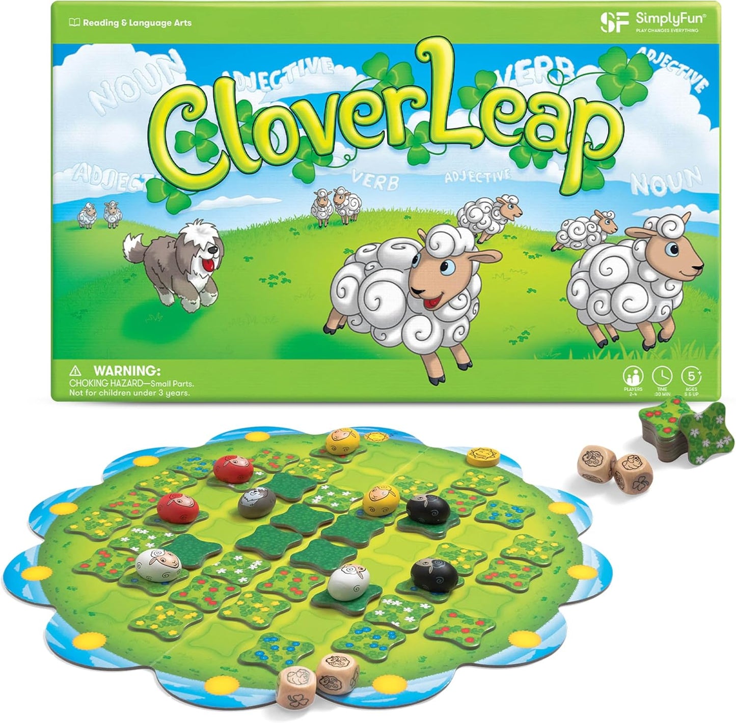 SimplyFun Glow Spotters - A Visual and Adventurous Math Game for Kids, Earn Your Firefly Badge with Addition - 1 to 4 Players, for Kids Ages 5 & Up