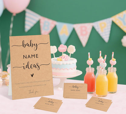 Minimalist Style How Many Gummy Bears Are In The Jar Baby Shower Games Set(1 Sign and 50 Cards), Gender Reveal Games, How Many Guessing Cards for Bear Babyshower, Gender Reveal Party Activities, 19