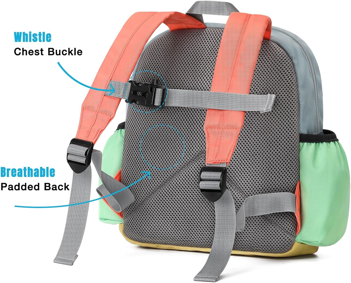 STEAMEDBUN Backpack Leash for Toddlers 1-3: Baby Backpack with Leash for Boys Girls - Anti-Lost Harness for Walking