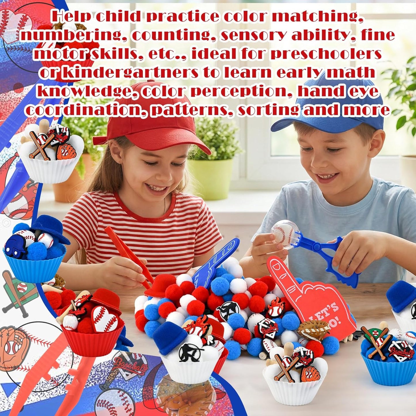 270 Pcs Numbers and Letters Sensory Bin Items Back to School Counting Sorting Sensory Bin Filler Fine Motor Numbers and Letters Geometric Figure Counts for Easter Spring Summer Sorting