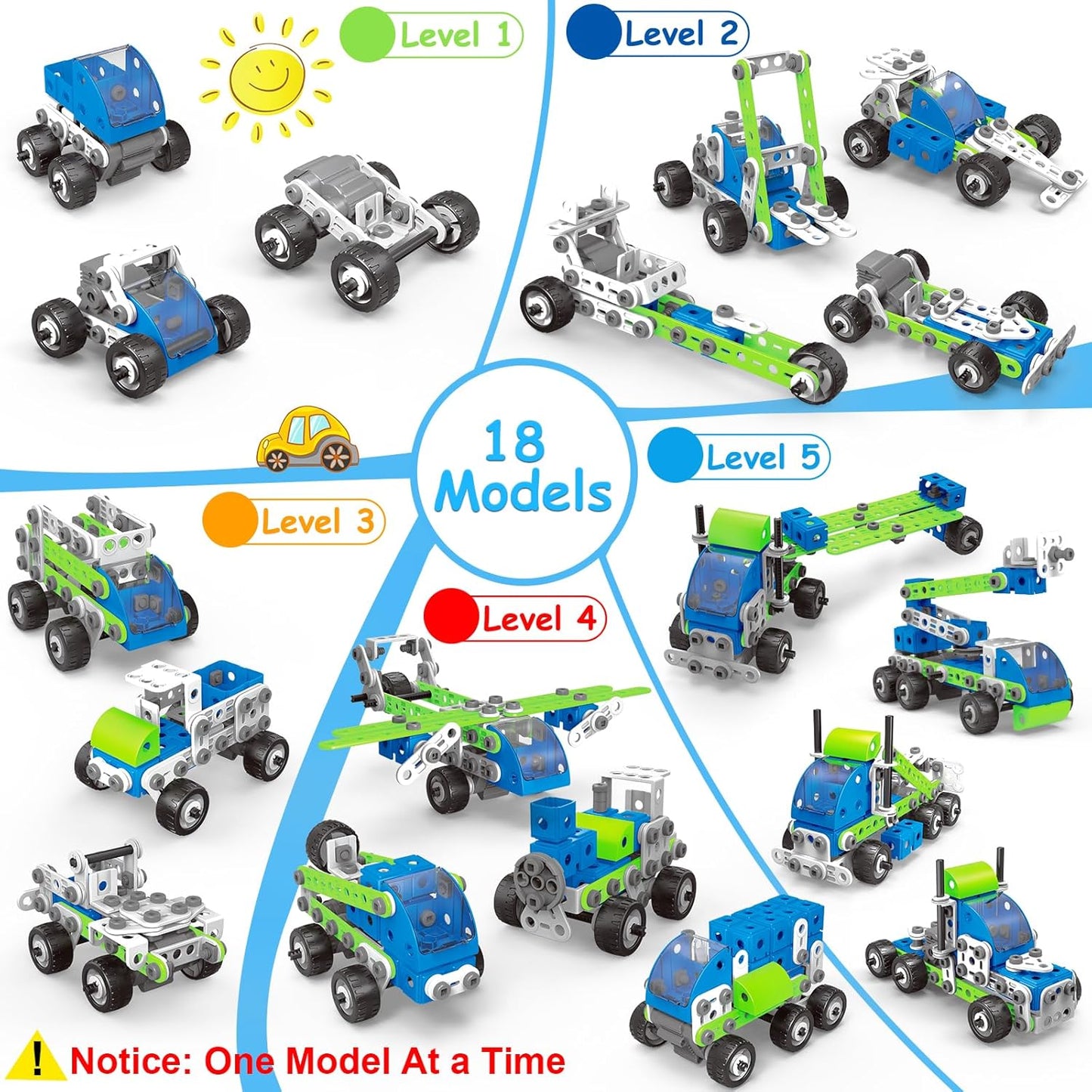 10 in 1 STEM Toys for 4 5 6 7 8+ Year Old Boy Girl Birthday Gifts Building Toys Stem Kits Activities for Kids Ages 4-8 5-7 6-8 Educational Learning Boy Toys Age 3-5 4-6 8-10 Engineering Creative Games